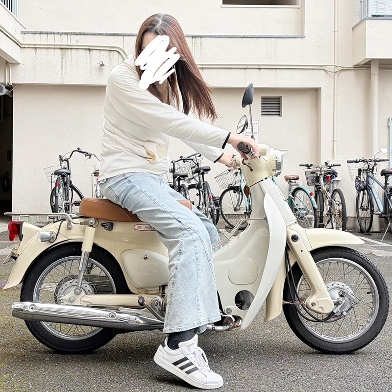 リトルカブミディアムシートの乗り心地